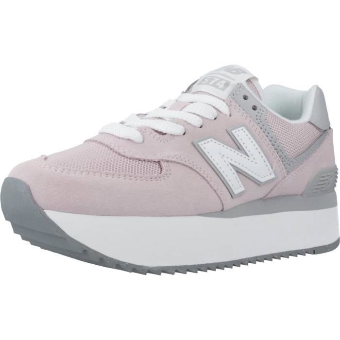New balance femme grise et rose sale