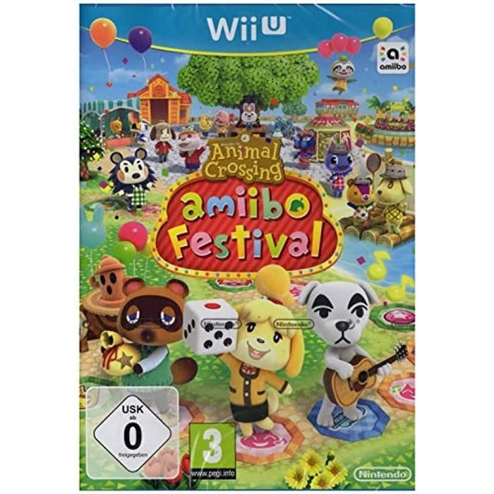 Jeu animal crossing amiibo festival sur Nintendo Wii u