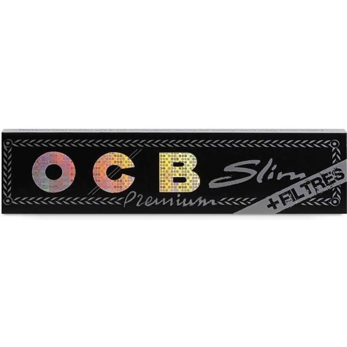 Carnet de feuilles à rouler OCB Slim Premium + Filtres Cartons