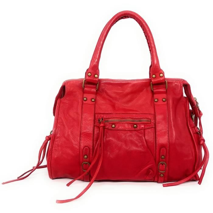 Sac à Main Femme Atmosphere - Rouge Vif - Neuf (Sans Étiquette)