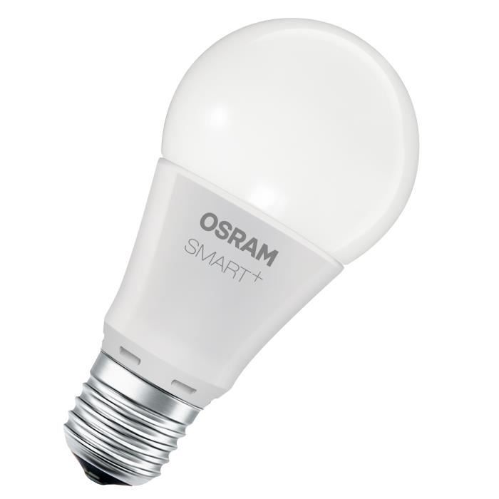 Ampoule led E27, 806lm = 60W, variations de blanc et couleurs, OSRAM