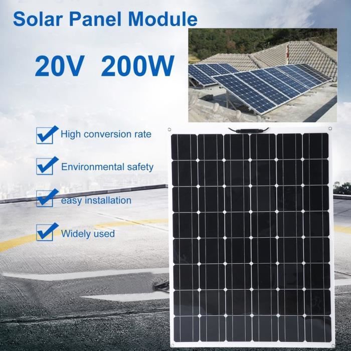 Kit solaire 200w au meilleur prix | Leroy Merlin
