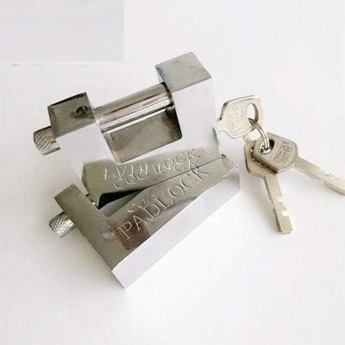 Cadenas Antivol Réglable 310-490mm Acier Inoxydable - Serrure Haute Sécurité Anti-Effraction Pour Camions, Conteneurs & Semi-Remorques