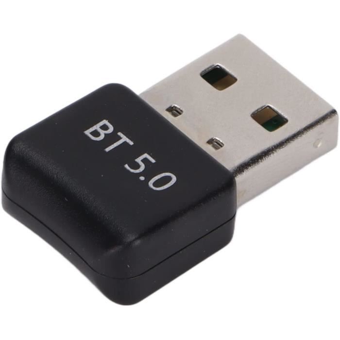 Adaptateur Bluetooth 5.0 USB Pour PC - Convertisseur Sans Fil Pour écouteurs, Souris, Clavier, Imprimante (Windows, Mac)
