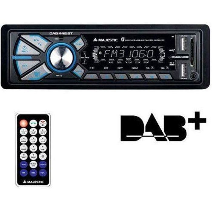 New Majestic DAB442 BT Ricevitore multimediale per auto Nero 180 W…