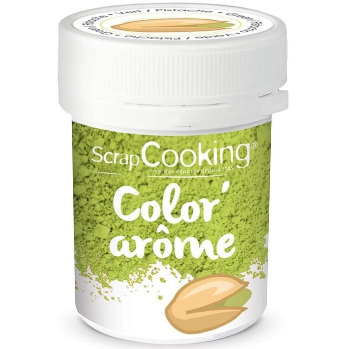 Color'arôme - vert / pistache - 10g - Scrapcooking