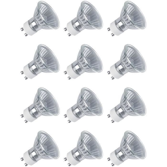 CheapGU10 Ampoules Halogènes Blanc Chaud 2700K GU10 Spots Halogènes