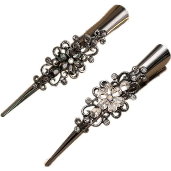Lot De 12 Pinces Crocodile Métal 1/2" Noires – Antidérapantes, Multi-Usages Pour Vêtements, Photos, Rideaux, Snacks