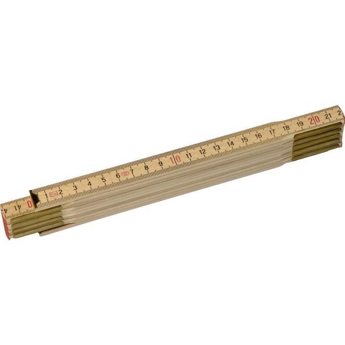 Mètre Pliant 2m 15mm bois Stanley 3253560354558 - vue 2