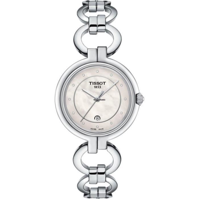Tissot Flamingo Femme Diamant 26mm Quartz Montre T094.210.11