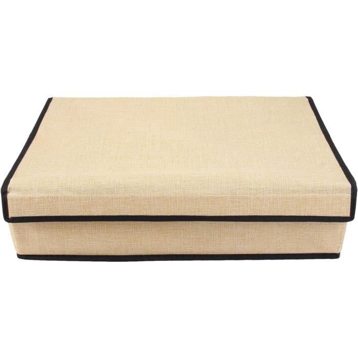 Organiseur De Tiroir Pour Sous Vètements, Boîte De Rangement Vetement