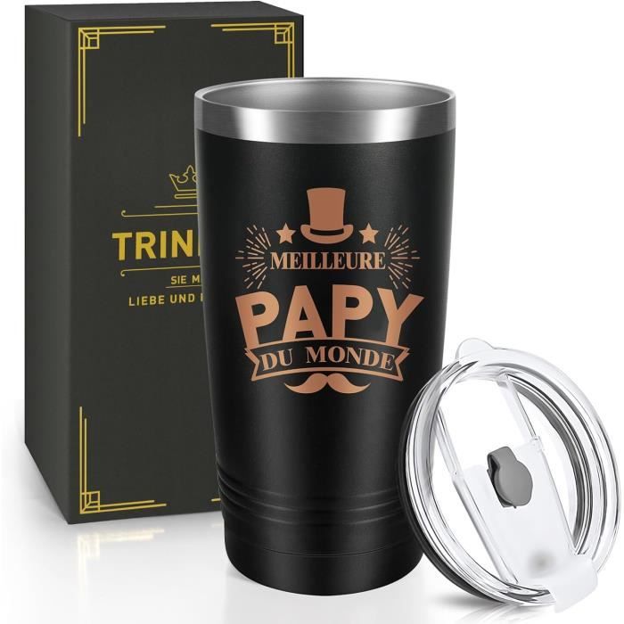 Merclix Chaussons Papa Idee Cadeau Papa Original Cadeau Pour Papa Anniversaire Noel Cadeaux Fete Des Peres Multicolore,40-41 EU