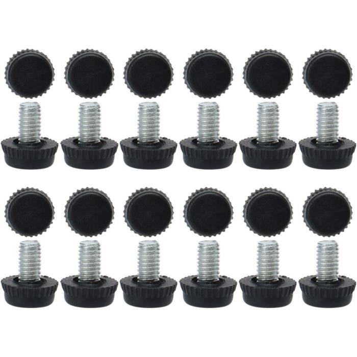 Pieds De Support Pour évier - Lot De 20 - PVC - 4,5x13mm - Protègent Et Stabilisent Le Panier