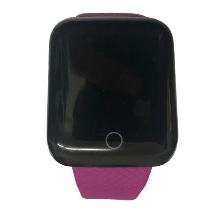 Denver Electronics SWC-392RO – Montre Connectée Bluetooth – Rose – Écran Tactile, Compatible Smartphone – Design Citronnier Décontracté
