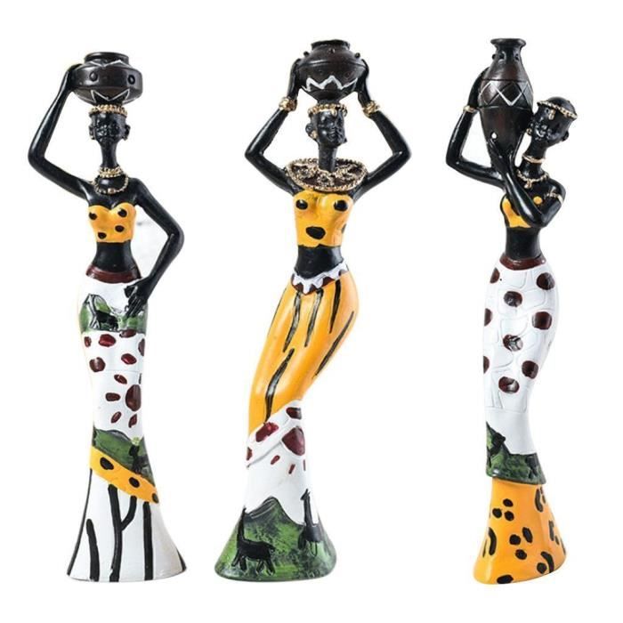 FIGURINE DE FEMMES africaines, Statues africaines, Sculptures rétro FIGURINE DE FEMMES africaines, Statues africaines, Sculptures rétro