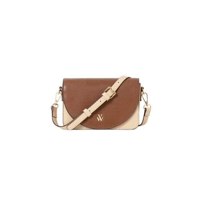 Sac bandoulière store effet serpent