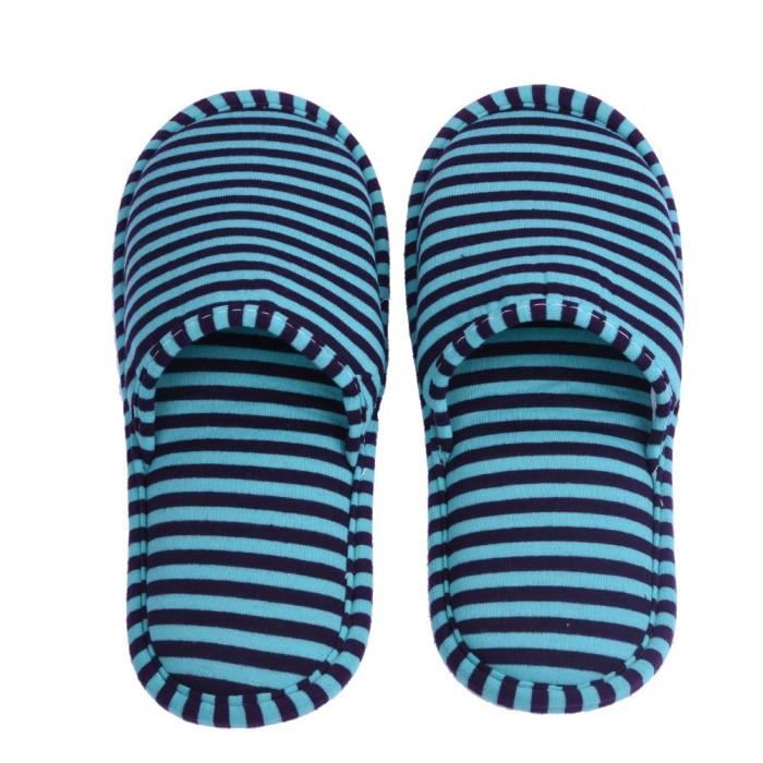 THUMBGEEK Womens Chaussons antidérapants en coton biologique lavable respirant et confortable