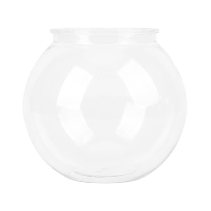 Aquarium Rond En Plastique Transparent OMABETA Pour Poissons D'eau Froide - Animalerie