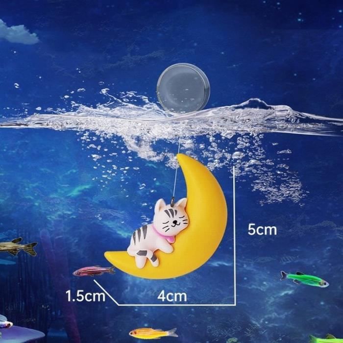 Meilleurs prix pour Décoration d'aquarium - SpongeBob SquarePants - Ornement en résine flottant - Poisson d'eau de mer