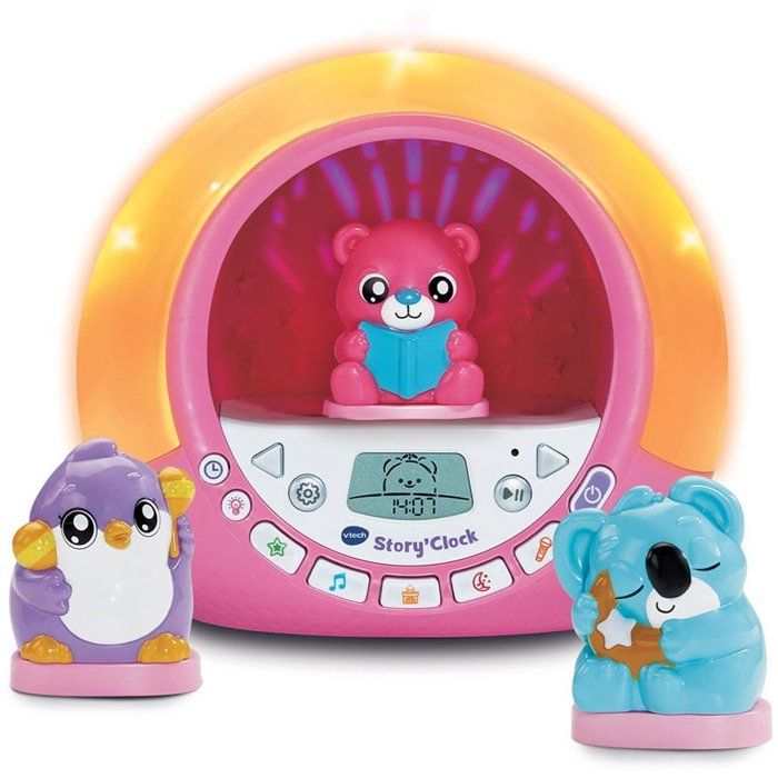 Réveil Éducatif Vtech 80-621905 – Conteuse-Réveil, Coach Sommeil Enfant - vue 4