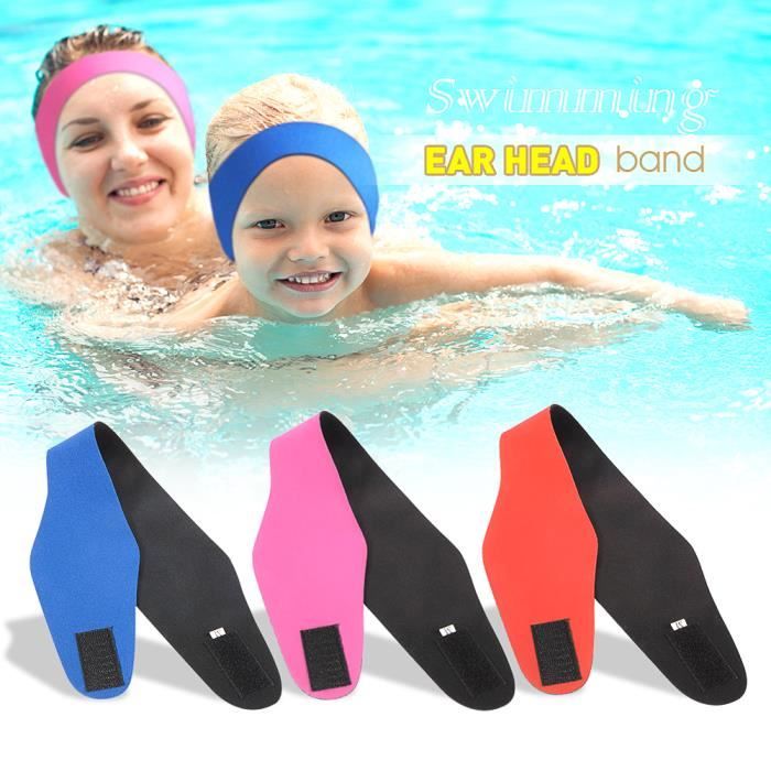 Etakin Bandeau De Tete D Oreille Natation En Neoprene Combinaison De Bandeaux De Tete De Natation Pour Enfants Prix Pas Cher Cdiscount