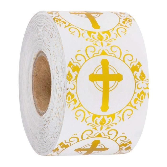 Lot De 24 épingles à Revers Mini Croix Dorée émail - 1 Pouce, Fermoir Papillon, Idéal Accessoire Homme/femme