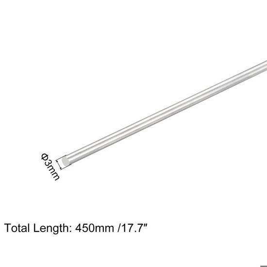 Piercing Oreille SOURCING MAP 1mm X 100mm Accessoire Modélisme Tige Acier Inoxydable 304 Barre Rond Solide Pour Bricolage Artisanat 5Pcs - Jeux - Jouets Tole Acier