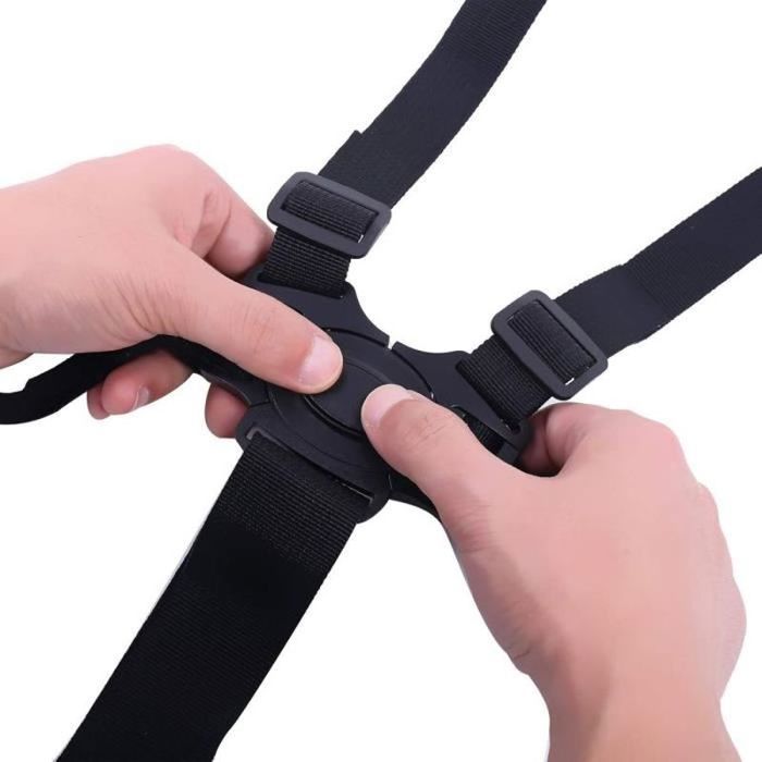 Ceinture de chaise haute à 5 points ceinture de sécurité bébé réglable