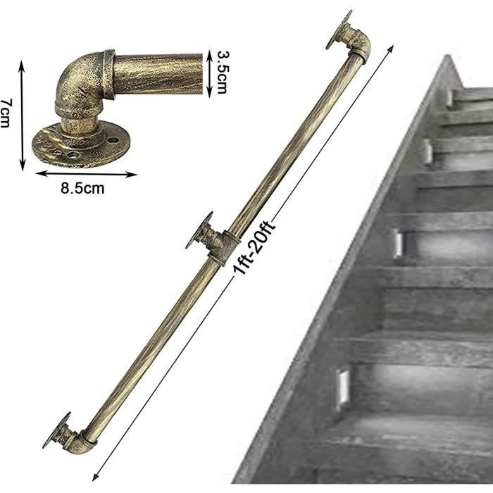 Rampe D'Escalier Piscine Acier Inoxydable 304 - 81x57cm - Pour Spa Parc Aquatique Entrée