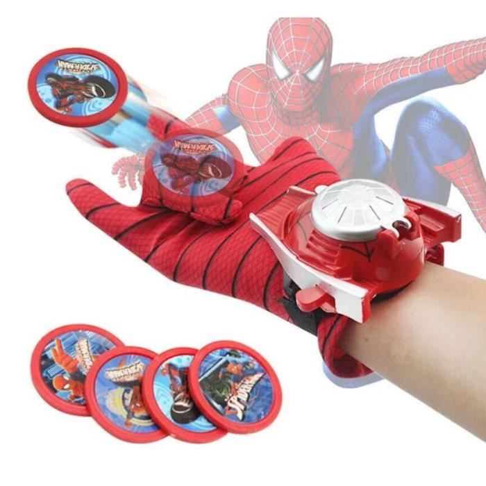 Masques LED Spiderman + gants jouets pour enfants - ECELEN - Rouge -  Cdiscount Jeux - Jouets