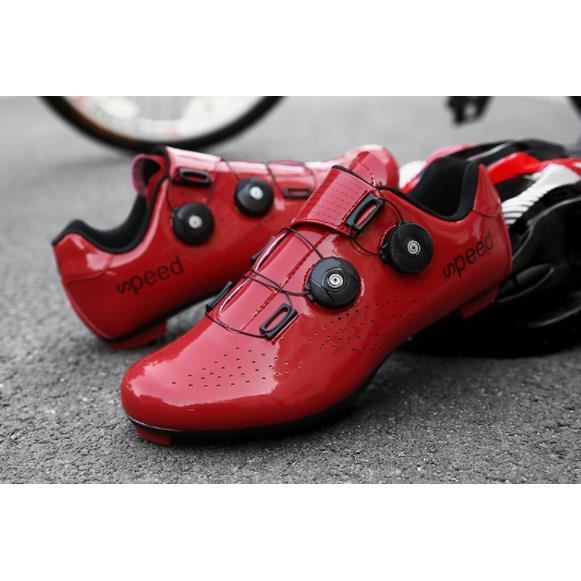 Chaussure V lo Route Homme Rouge SPD Cales Entra nement