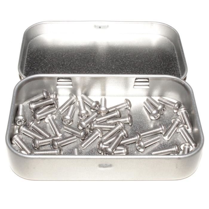 Vis à Métaux | Tête Bombée | Empreinte Cruciforme | N°4 (2,84 Mm - Foto 9