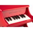 Piano junior 18 touches en bois rouge - NEW CLASSIC TOYS - Jouet musical - Age 3+-2