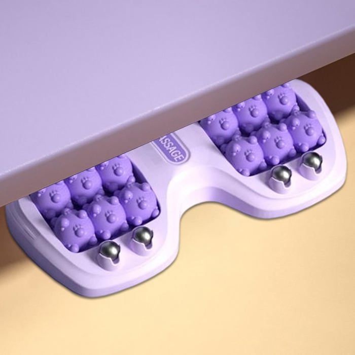 Misaakoeq Rouleau De Massage Pour Pieds – Petit, Léger, Parfait Pour Les Sportifs, Le Yoga, La Maison Et Les Voyages !