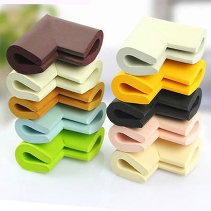 HISRFO 20pcs Protection Coin de Table, Protege Coin Transparent de
