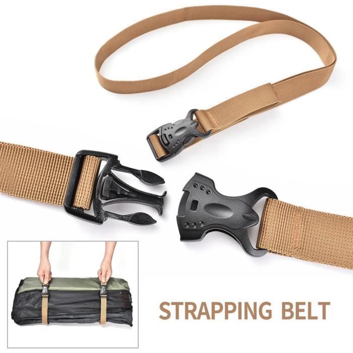 5 pi ces cargaisons sangle boucle attache ceinture sangle de