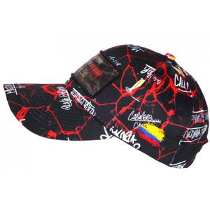 Casquette Baseball Plata O Plomo - Noir Et Bleu Colombie - Taille Unique - Neuf Avec étiquette