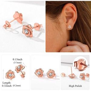 Boucles d'oreilles cartilage avec chaîne argent – Angels Universe