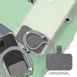 NALIA Lanyard Universel Avec 2 Pads & Mousqueton - 160cm De