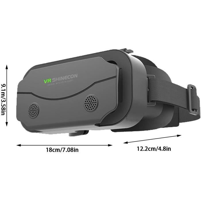 Casque VR Lunettes vidéo 3D de réalité virtuelle VR WINKOO adaptées au