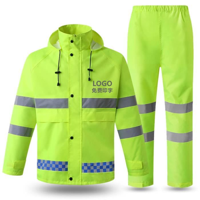L 205 veste Combinaisons de pluie pour hommes v tements de
