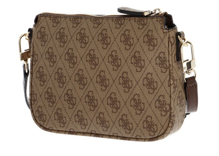 Petit Sac Bandoulière Guess Sac Guess Beige Et Marron GUESS Sac à