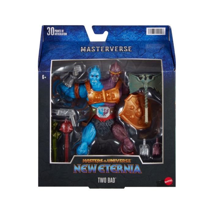 MASTERS OF THE Universe Masterverse New Eternia TWO BAD Mattel NUOVO