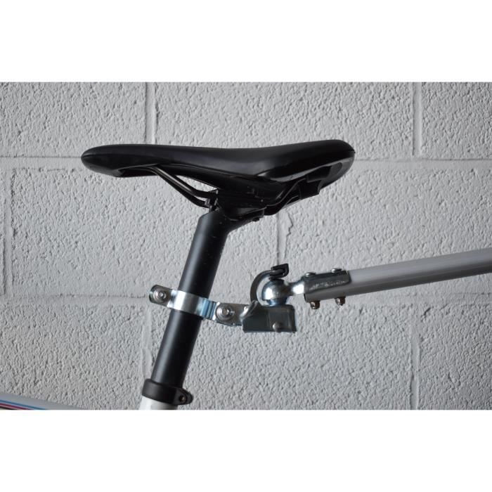 Tige De Guidon Pliable Pour Vélo - Adaptateur Métal Argenté - Léger (0,9kg) - Neuf