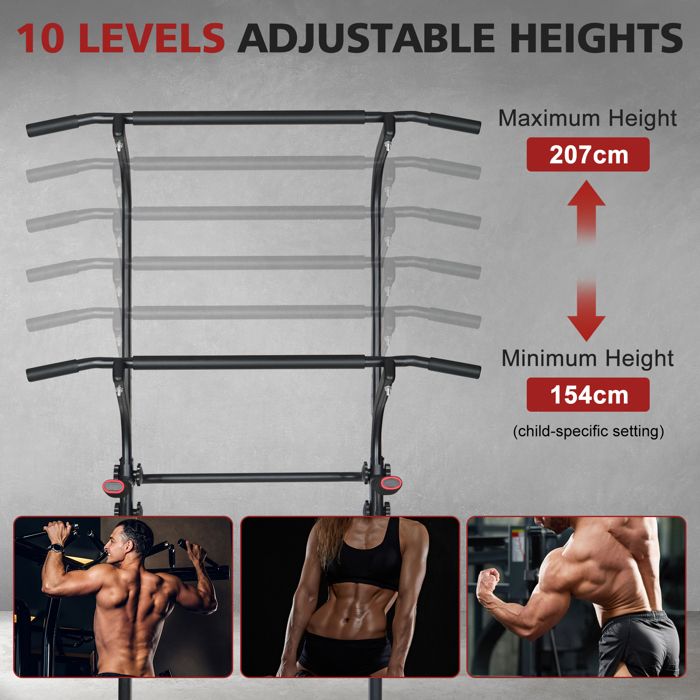 Power Tower Dip Station A1, avec Bandes de Résistance – HomeFitnessCode - ance