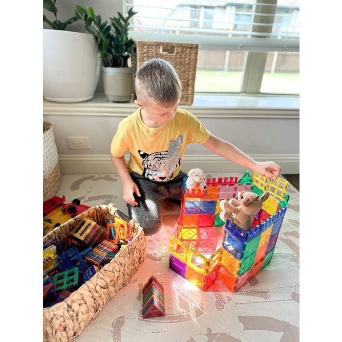 Jeu de construction magnétique enfant - SWROSE -Construction Magnétique