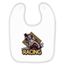 Bavoir bébé imprimé rasta lion wear