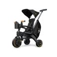 Tricycle pliant DOONA LIKI S5 Nitro Noir - Enfant 10 mois à 3 ans - DOONA - Compact - 3 roues-0