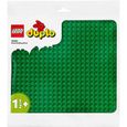 LEGO 10980 Duplo La Plaque De Construction Verte, Socle de Base pour Assemblage et Exposition, Jouet de Construction pour Enf-0