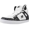 Baskets DC PURE HIGH TOP WC Blanc - Homme - Lacets - Synthétique-0